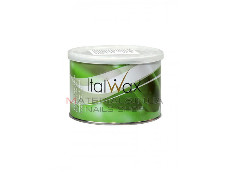 Теплий віск в банці Italwax - Алое, 400 г.