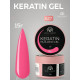 Keratin builder gel, K27, Global Fashion, 15 г