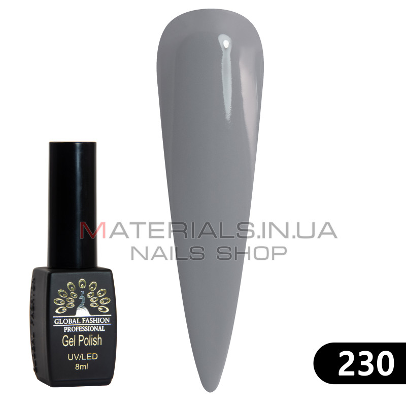 Гель лак BLACK ELITE 230, Global Fashion 8 мл