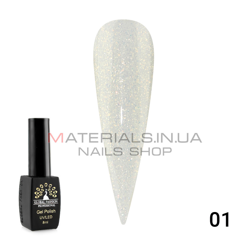 Гель лак Opal Global Fashion 8 мл, 01