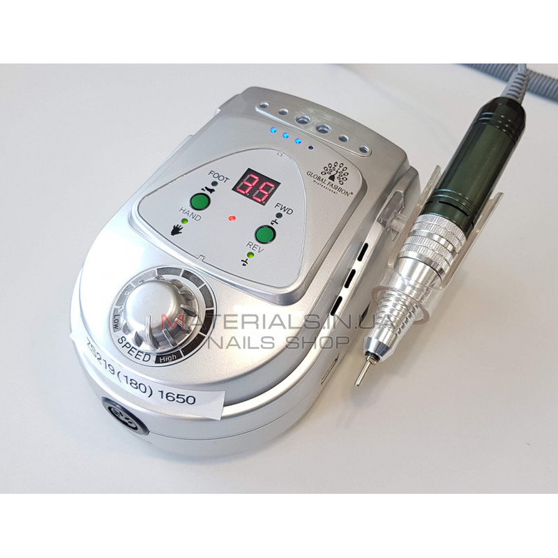 Фрезер с аккумулятором Nail Drill ZS-219 Silver 35000 об., 45 Вт Фрезер с аккумулятором Nail Drill ZS-219 Silver 35000 об., 45 Вт