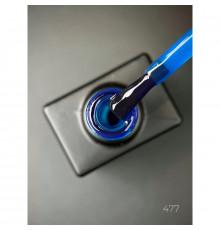 Гель лак Vitrage gel 477 Дизайнер (9мл.) - цветной, полупрозрачный