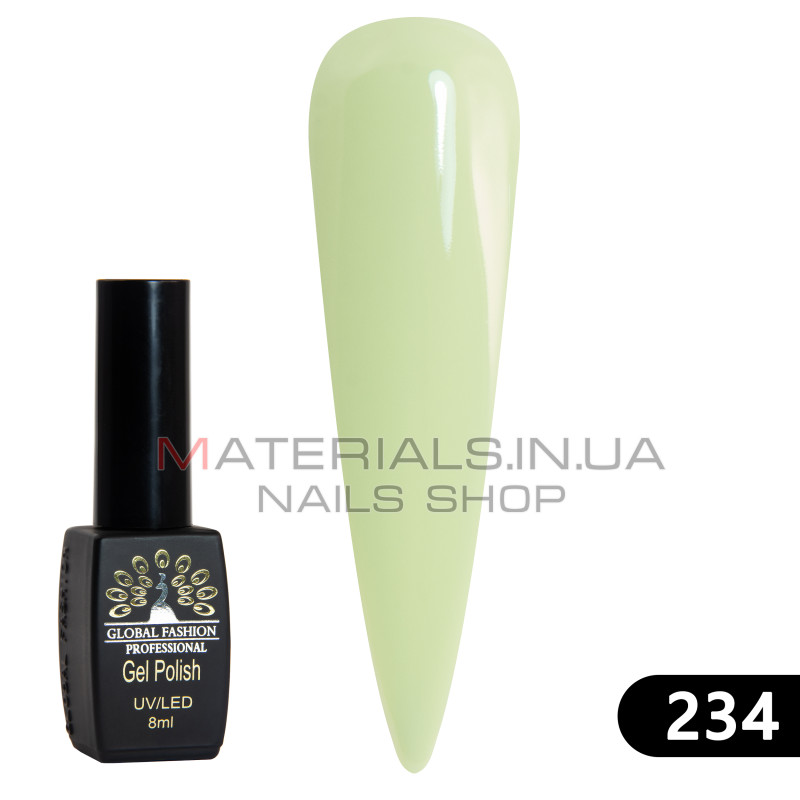 Гель лак BLACK ELITE 234, Global Fashion 8 мл