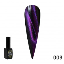 Гель лак кошачий глаз 24D Galactic Global Fashion 8 мл, 03