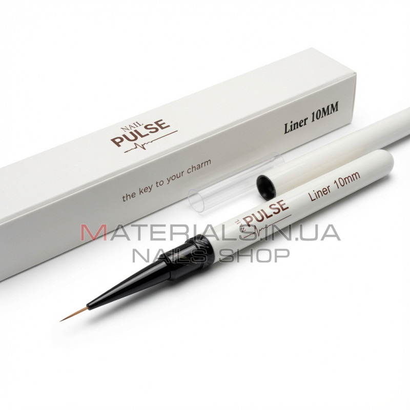 Пензель-лайнер для дизайну нігтів Liner 10mm Nail Pulse