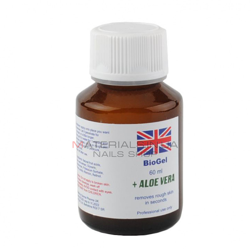 Ремувер для педикюра BioGel (алое вера), 60мл Ремувер для педикюра BioGel (алое вера), 60мл