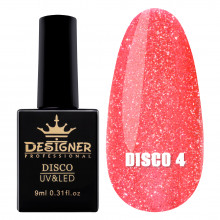 Светоотражающий гель-лак Disco Gel Polish Designer, 9 мл. №4