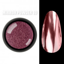 Mirror powder Дзеркальне втирання для дизайну нігтів №10