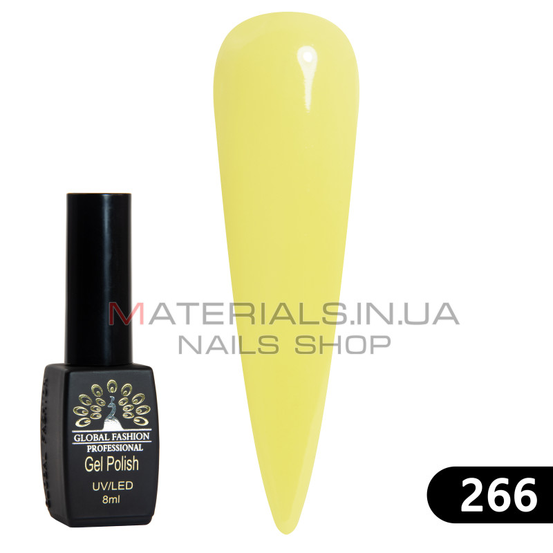 Гель лак BLACK ELITE 266, Global Fashion 8 мл