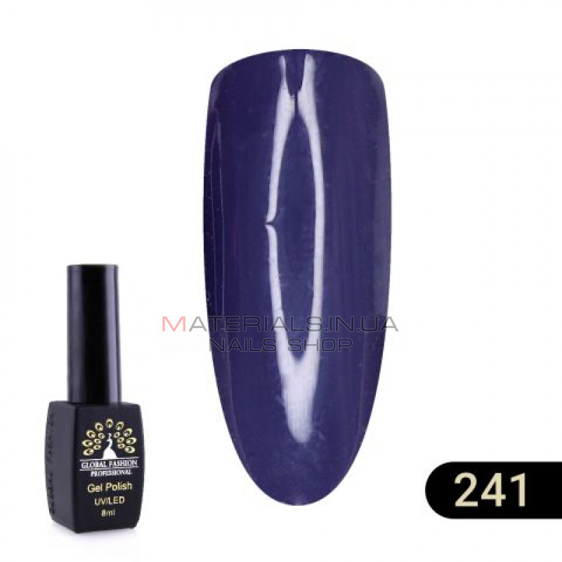 Гель лак BLACK ELITE 241, Global Fashion 8 мл Гель лак BLACK ELITE 241, Global Fashion 8 мл