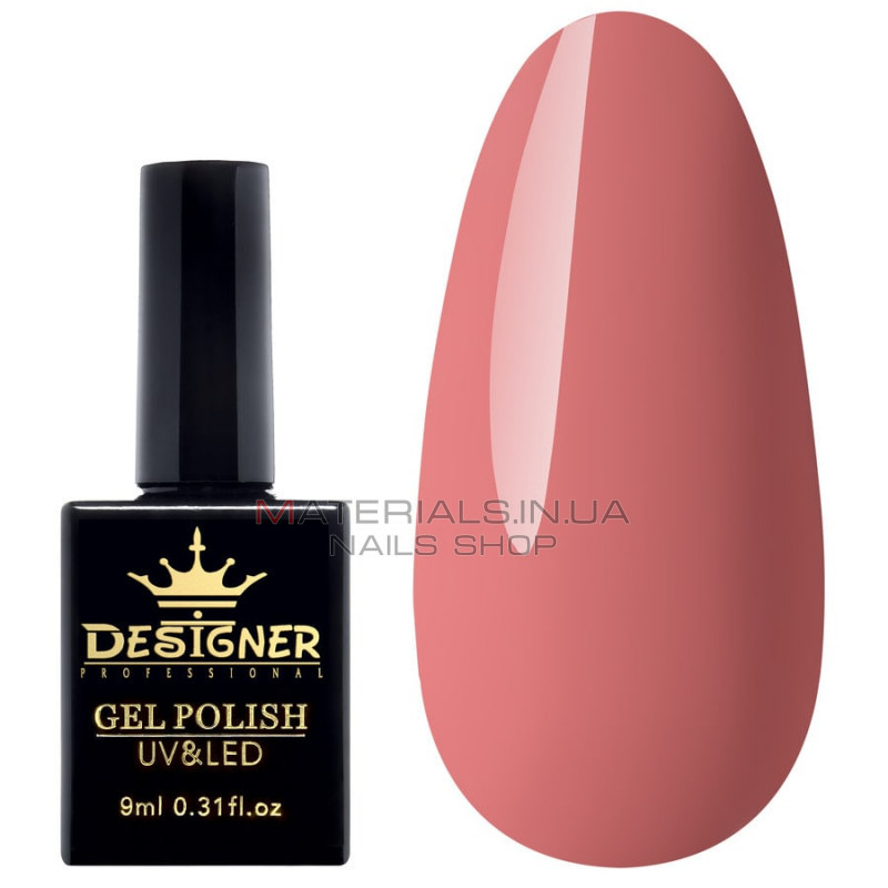 Гель-лак Designer Nude pink - C80 "Томный персик"