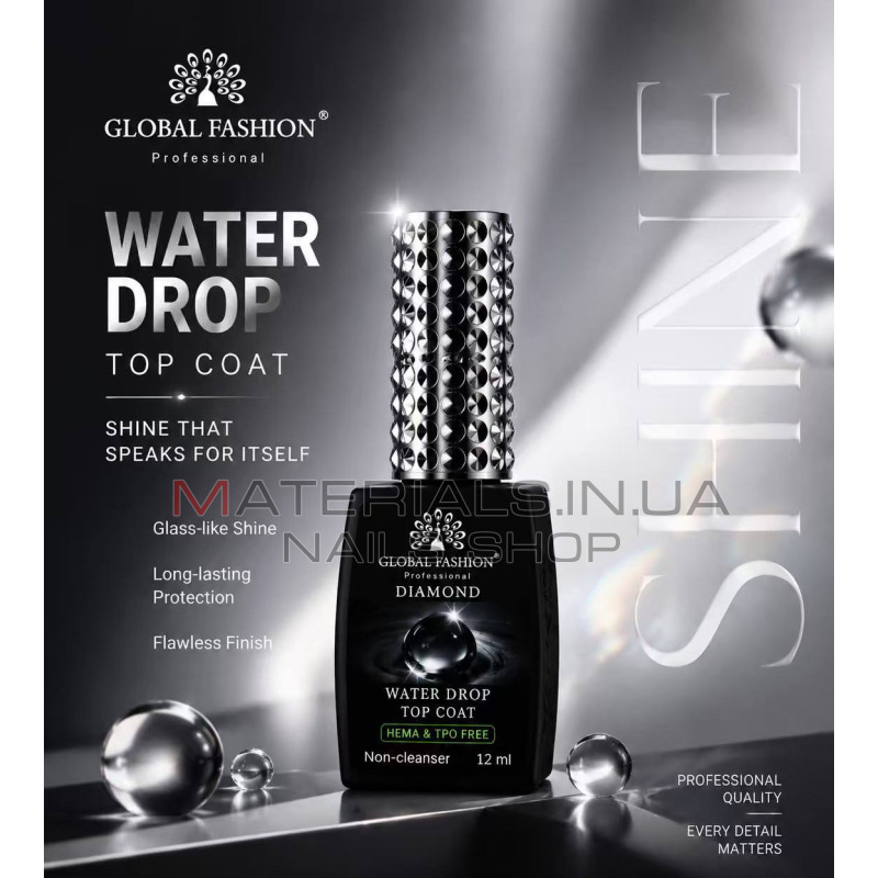 Топ Water Drop, набор топов с эффектом капель 2 шт Global Fashion,  по 12 мл,