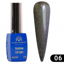 Гель-лак кошачий глаз Rainbow Laser cat eyes, 8 мл 06