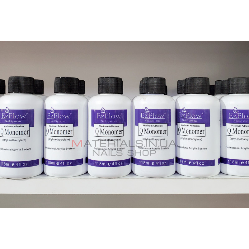 Мономер ліквід для акрилу EzFlow Q-Monomer, 118мл Мономер ліквід для акрилу EzFlow Q-Monomer, 118мл