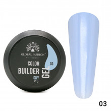Гель для моделювання нігтів 50 г, Color Builder Gel 03- Sky