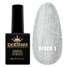Светоотражающий гель-лак Disco Gel Polish Designer, 9 мл. №1