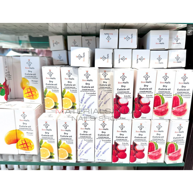 Сухе масло для кутикули BeeNails "Mango", 15 мл Сухе масло для кутикули BeeNails "Mango", 15 мл