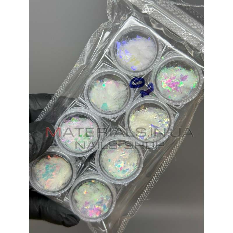 Набор декора для дизайна ногтей Starlet Professional, 10шт, №07