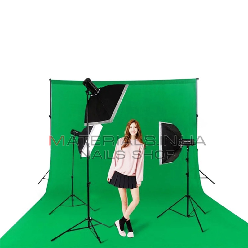 Подставка для фотофона 2,6 м + перекладина 3 м + 4 затискача + сумка (без экрана задней группы)