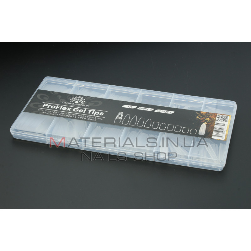 Гелеві типси ProFlex 001, 240 шт