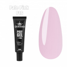 Полигель (60 мл.) Дизайнер F16 Pale Pink