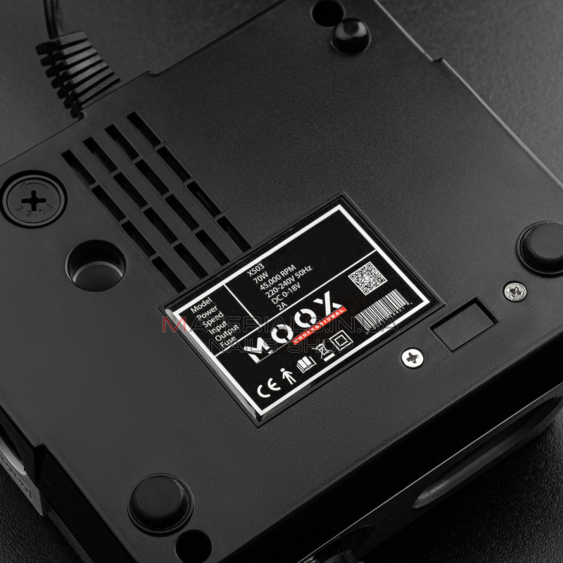 Фрезер Мокс X503 (Білий) на 45 000 об/хв. та 70W. для манікюру та педикюру Фрезер Мокс X503 (Білий) на 45 000 об/хв. та 70W. для манікюру та педикюру