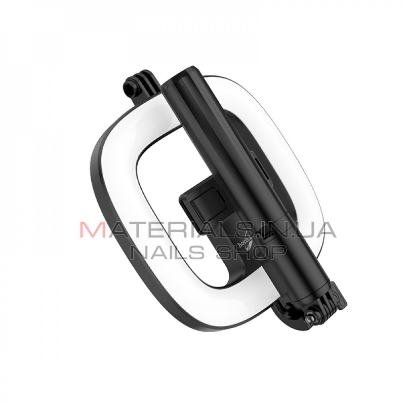 Монопод Tripod Hoco LV03 Plus, заповнювальне світло, 0,10 м — black