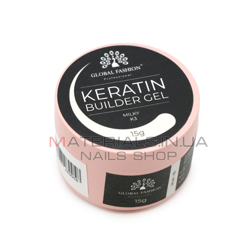 KERATIN BUILDER GEL, Global Fashion, 15 g, K3