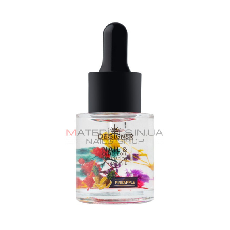 Масло для кутикулы 20 мл. (Ананас №1) - Nail&Cuticle oil от Дизайнер Масло для кутикулы 20 мл. (Ананас №1) - Nail&Cuticle oil от Дизайнер