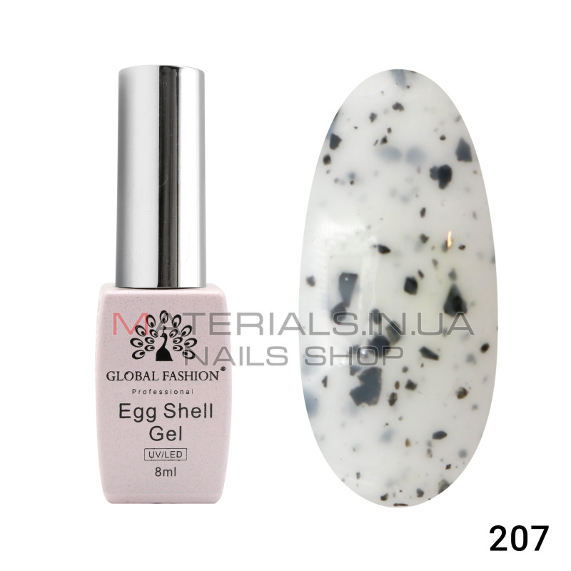 Гель лак Egg Shell 8 мл, 207