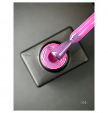 Гель лак Vitrage gel 481 Дизайнер (9мл.) - цветной, полупрозрачный
