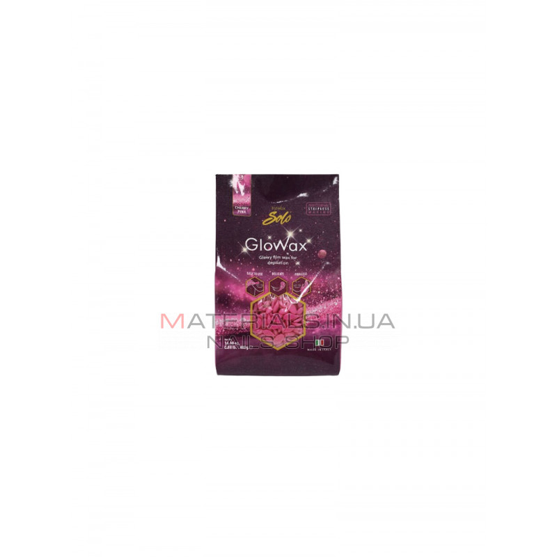 Гарячий плівковий віск у гранулах Italwax Glowax Cherry Pink - Рожева Вишня 400 г. (для обличчя) Гарячий плівковий віск у гранулах Italwax Glowax Cherry Pink - Рожева Вишня 400 г. (для обличчя)