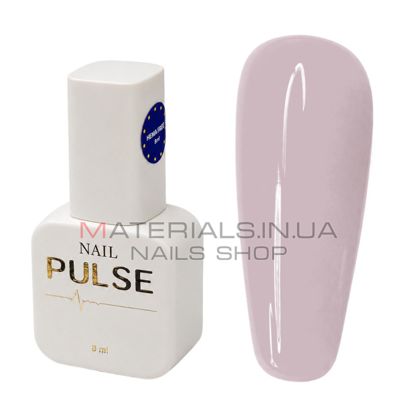 Гель-лак NAIL PULSE Gel Polish №21, 8 мл кремово-рожевий