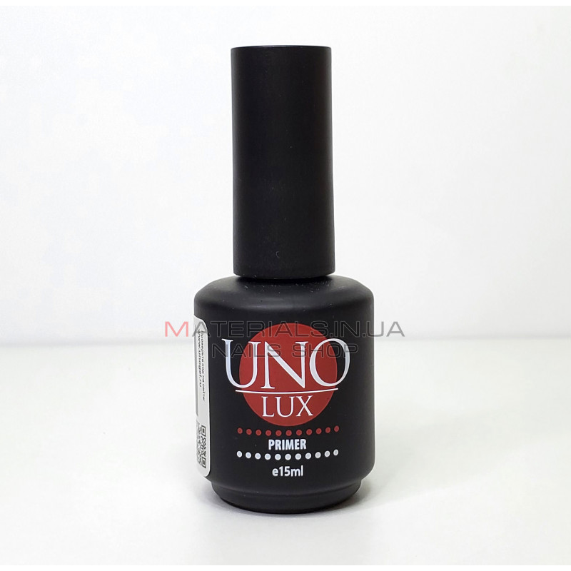 UNO Lux Primer, бескислотный праймер для ногтей, 15 мл UNO Lux Primer, бескислотный праймер для ногтей, 15 мл