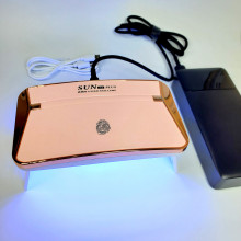 UV LED Лампа Sun 12 plus, 60Вт працює від Power Bank