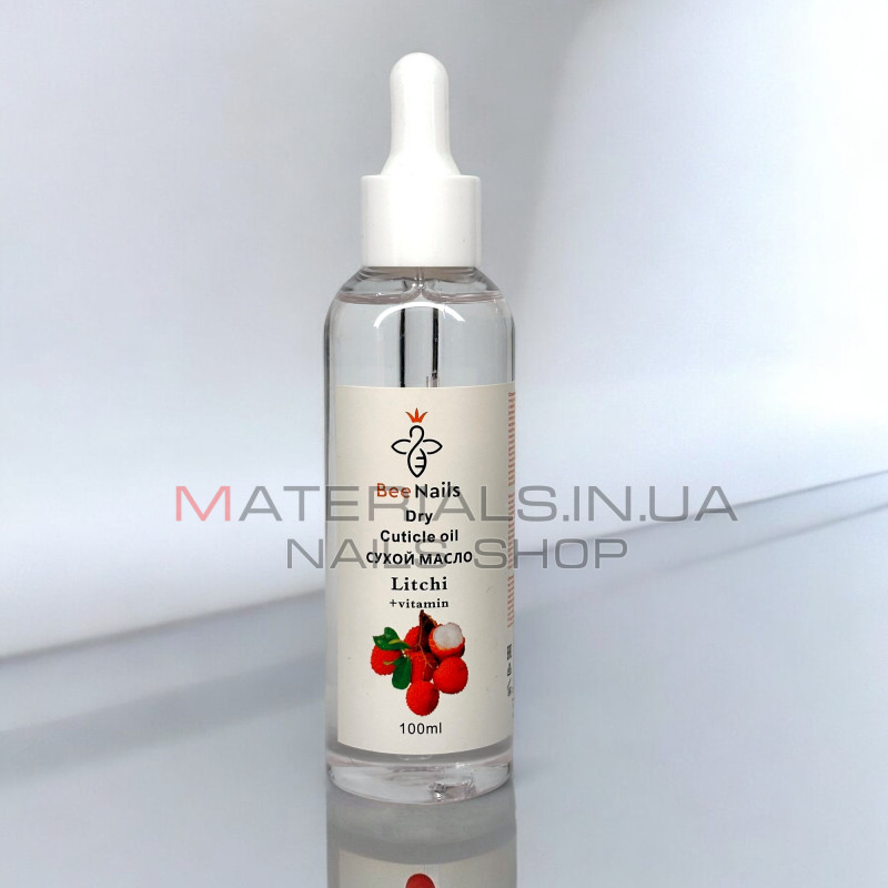 Сухе масло для кутикули BeeNails "Litchi", 100 мл