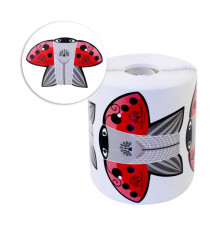 Формы для наращивания ногтей Global Fashion Божья коровка. 300 шт.