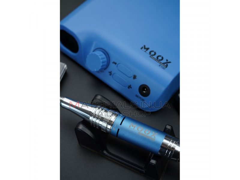 Фрезер Мокс X100 (Sky blue) на 45 000 об./мин. и 70W. для маникюра и педикюра