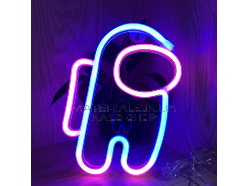 Ночной светильник Neon Amazing — Among Us Blue