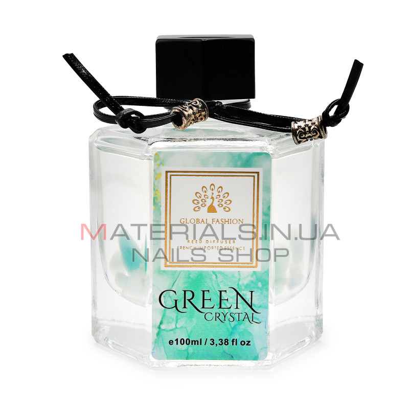 Ароматический диффузор Global Fashion, 100 ml, Green crystal