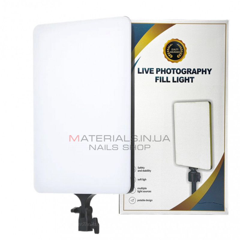 Лампа видеосвет LED 2316 23x16 cm 240 Lights 2700K-6000K Лампа видеосвет LED 2316 23x16 cm 240 Lights 2700K-6000K