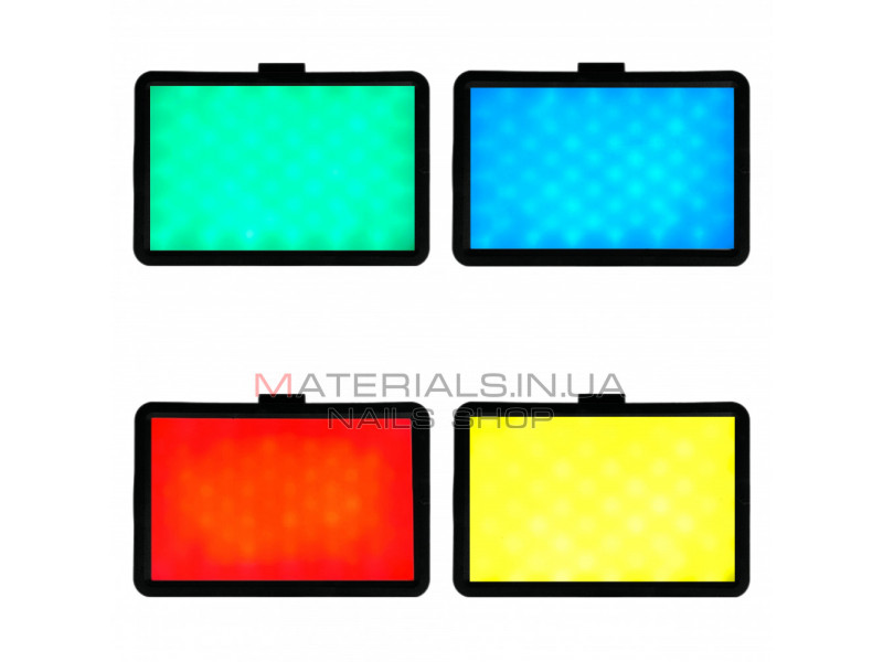 Лампа видеосвет LED 16 cm 6" 4 color filters 120 Lights USB 12W 2V