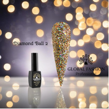 Гель лак Diamond Ball Global Fashion 8 мл, 002