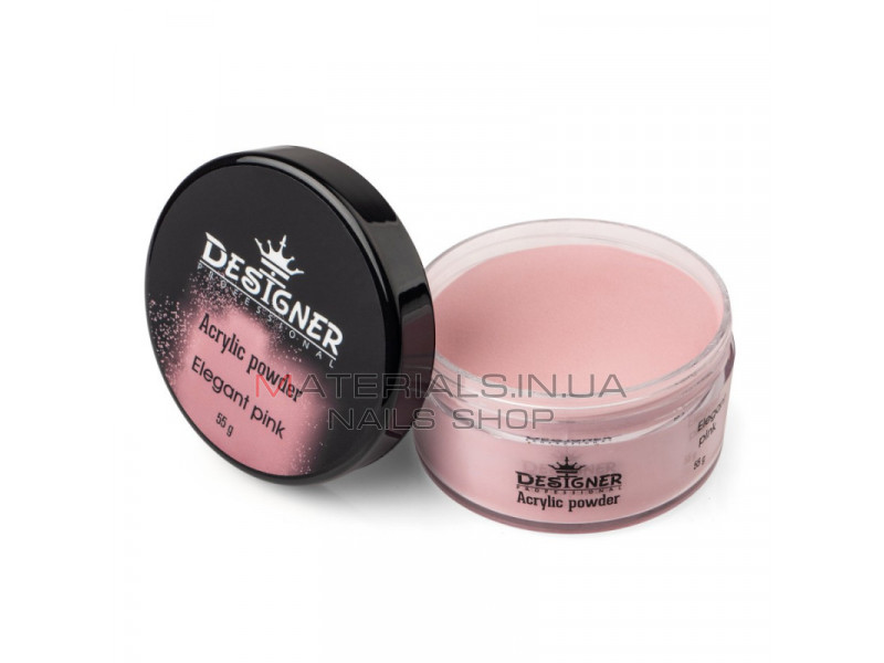 Acrylic Powder 55 р. (Elegant pink). - акрилова пудра Дизайнер