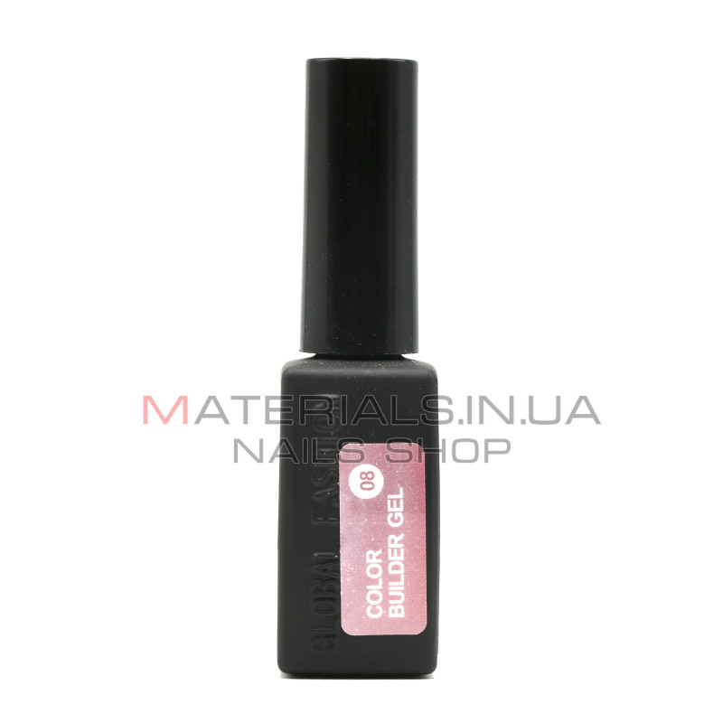 Кольоровий гель для нігтів Color Builder Gel 12 мл, 08