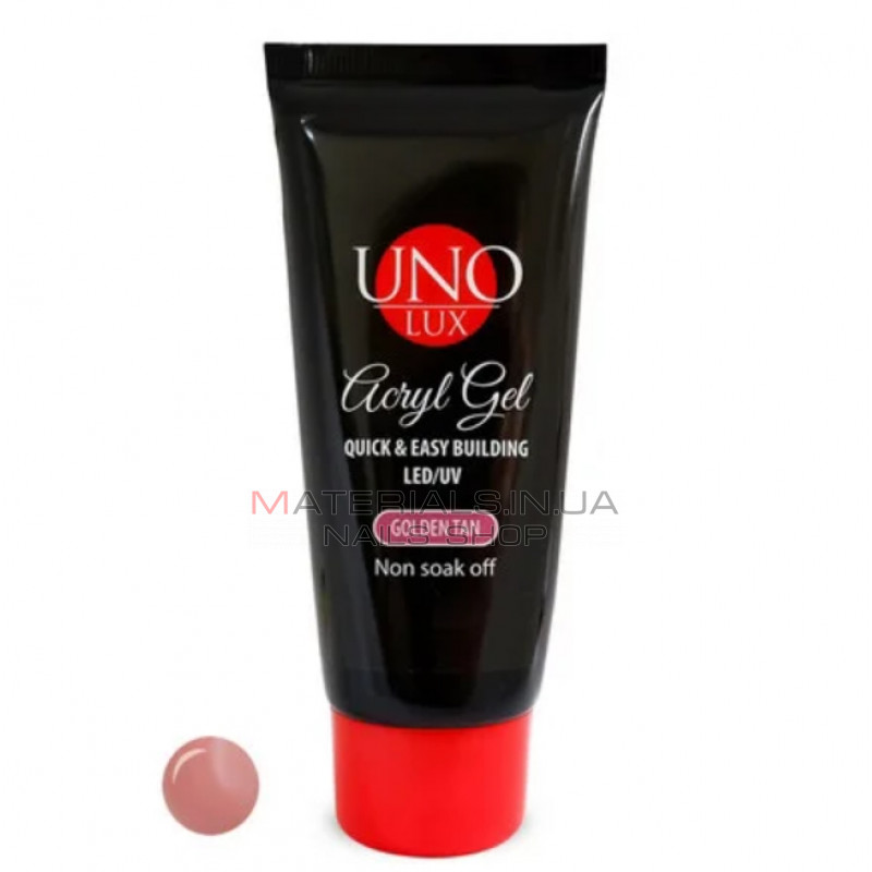 Полігель UNO LUX 30 мл Baby Pink Полігель UNO LUX 30 мл Baby Pink