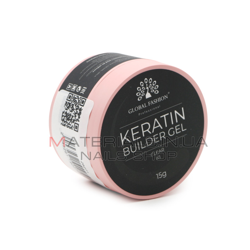 KERATIN BUILDER GEL, Global Fashion, 15 g, K1