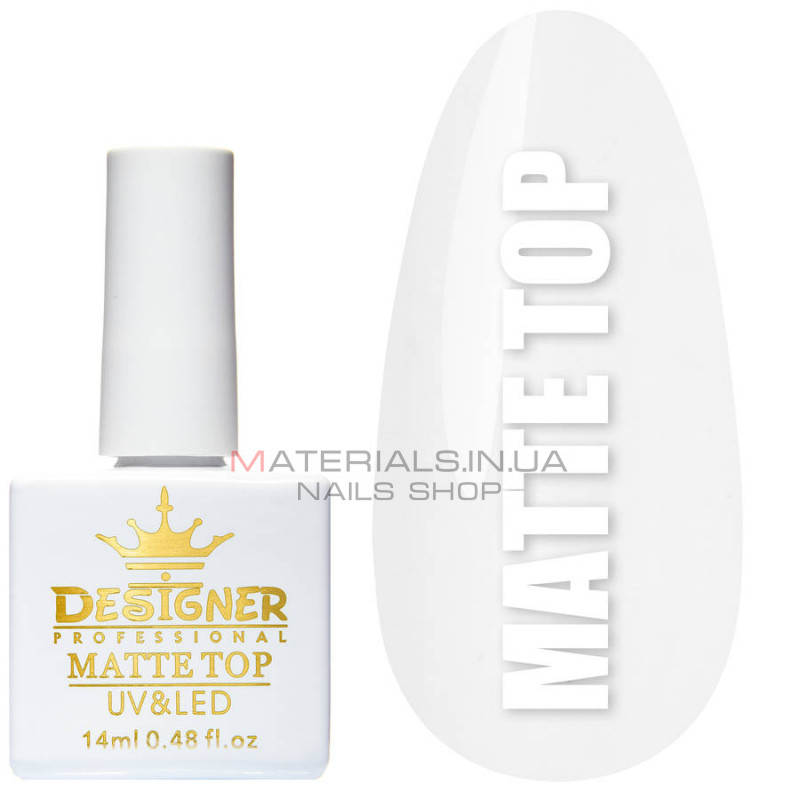 Matte Top матове покриття Designer Professional 14мол. Matte Top матове покриття Designer Professional 14мол.