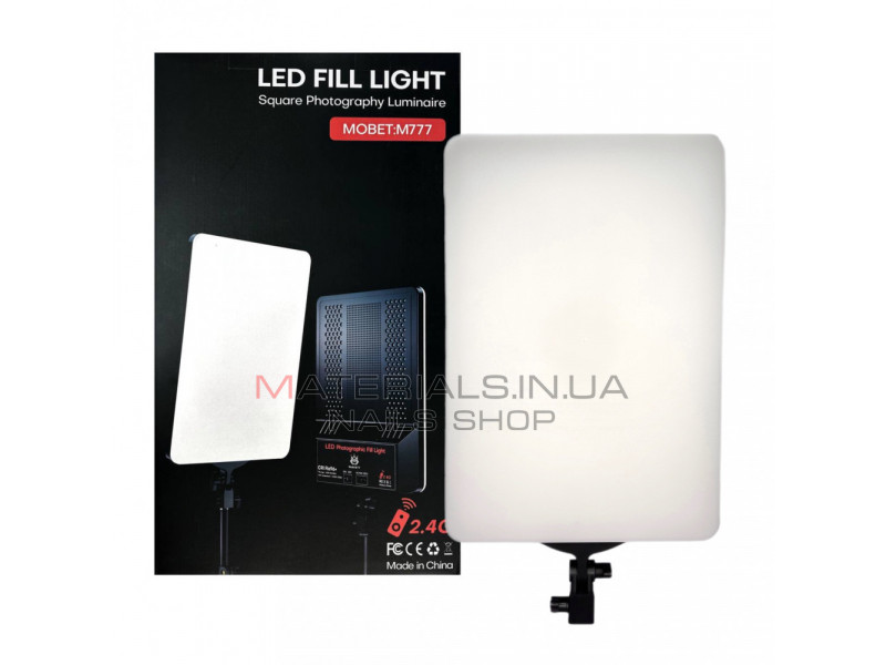 Лампа видеосвет LED | M777 | 28x40 cm | 160 Lights | 3000K-6500K | Fill Light
