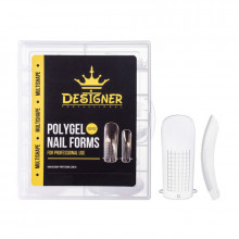 Polygel Nail Forms (Multishape) - Верхні форми Дизайнер